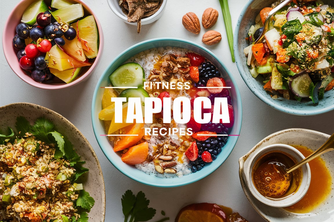 Receitas fitness com tapioca