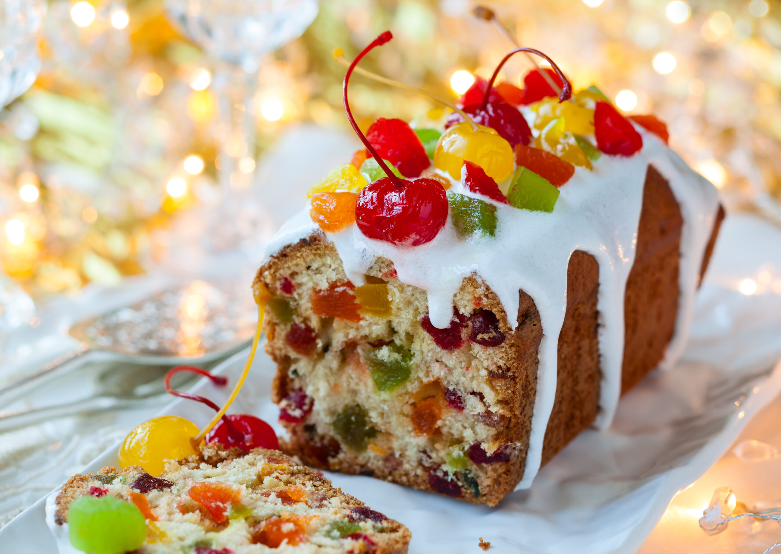 Bolo de Frutas Cristalizadas