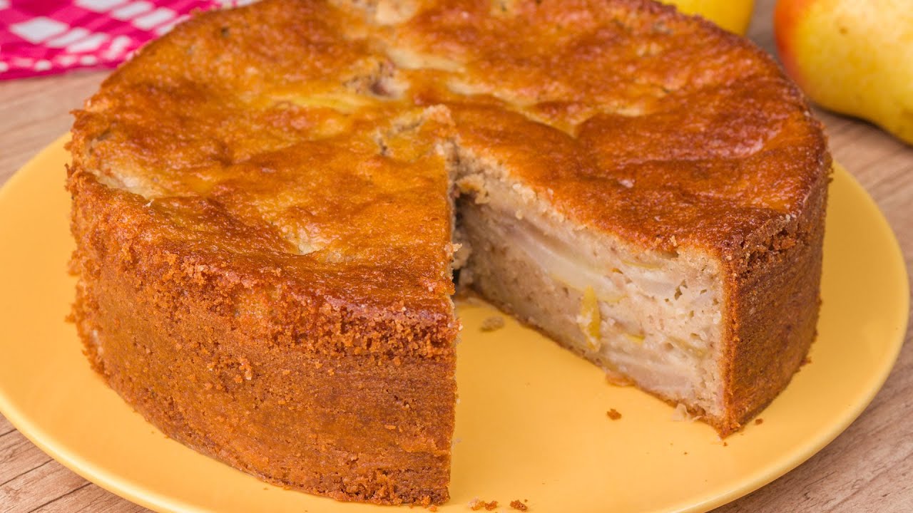 BOLO DE PERA DELICIOSO E SUPER RÁPIDO