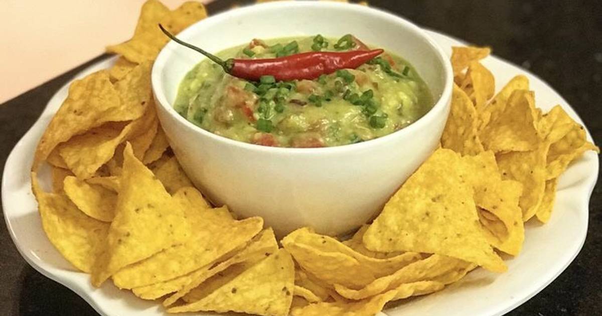 Guacamole com Doritos